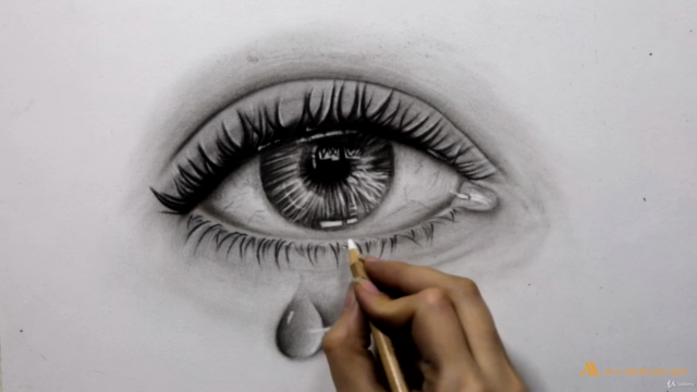 Masterclass of Realistic Drawing and Shading Human Features – Screenshot 3
