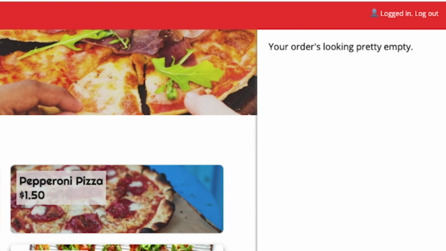 React Pizza Shop - Ordering Food with Hooks and Firebase - Screenshot_04