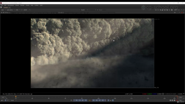 Dust storm in Houdini - Screenshot_01