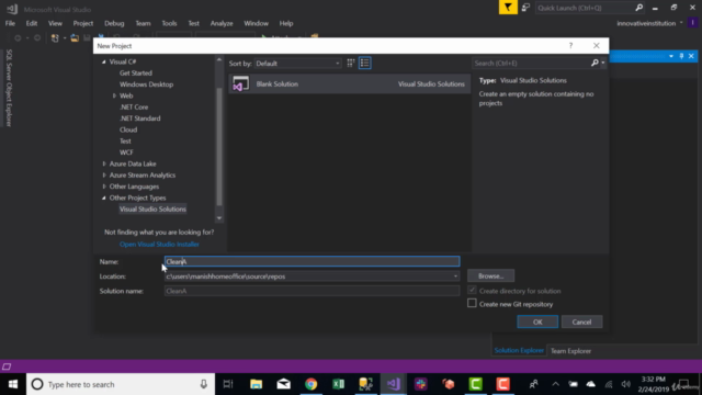 Getting Started with .NET Core Clean Architecture – Screenshot 1
