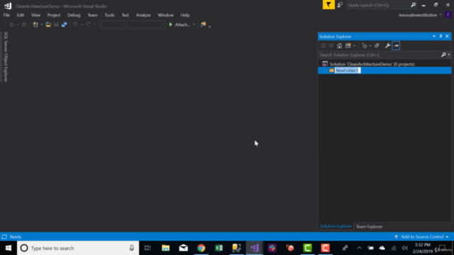 Getting Started with .NET Core Clean Architecture – Screenshot 2