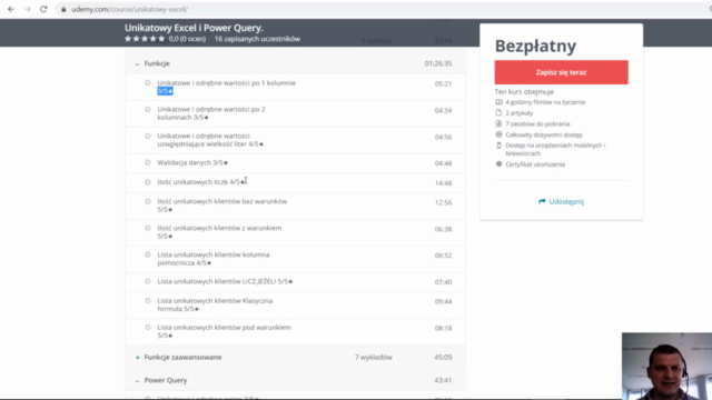 Unikatowy Excel i Power Query. – Screenshot 3