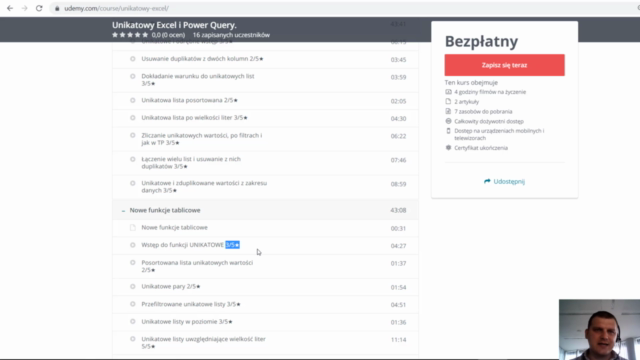 Unikatowy Excel i Power Query. – Screenshot 4