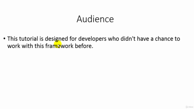 Web Development with New Framework – Screenshot 1
