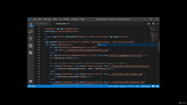 Angular JS e REST API no SharePoint – Screenshot 4