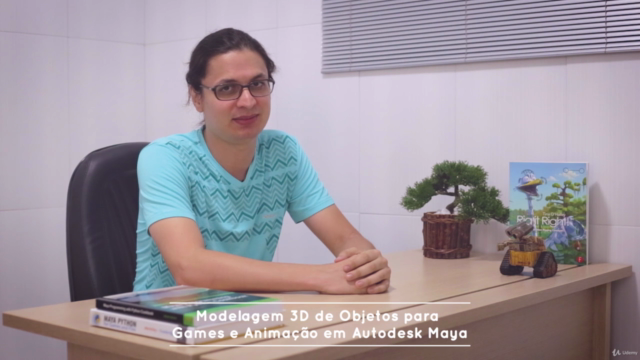 Modelagem 3D de Objetos (Games e Animação) em Autodesk Maya – Screenshot 1
