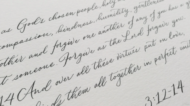 Modern Calligraphy: Pointed Pen Basics – Screenshot 1