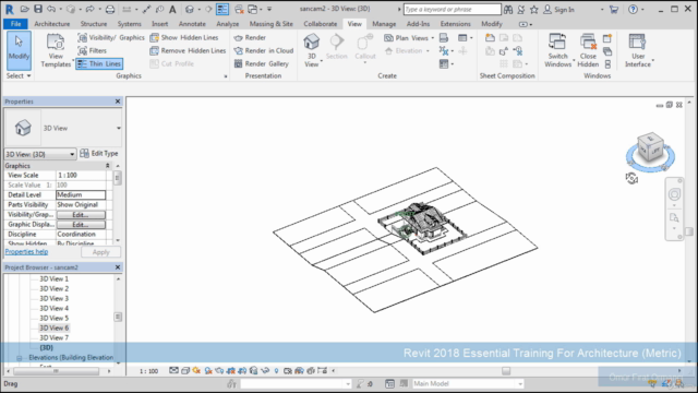Part-2 Autodesk Revit 2018 Mimari Sıfırdan İleri Seviyeye – Screenshot 3