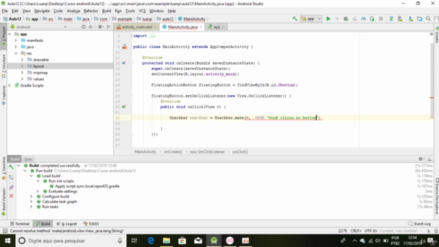 Introdução ao Desenvolvimento de Apps Android com JAVA – Screenshot 3