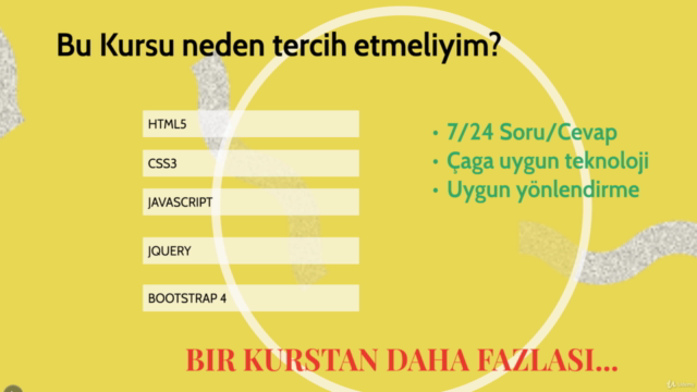 Web Tasarım| HTML 5 | CSS 3 | BOOTSTRAP 4 | JAVASCRIPT – Screenshot 4