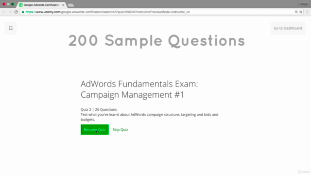 Google AdWords Certification - Become Certified & Earn More! – Screenshot 2