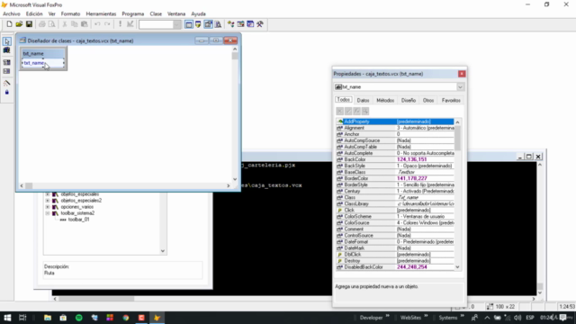 Tarea 01 Clases Visuales y otras Herramientas - VFP Avanzado – Screenshot 3