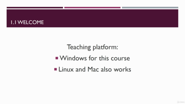 Introduction To The C Language – Screenshot 3