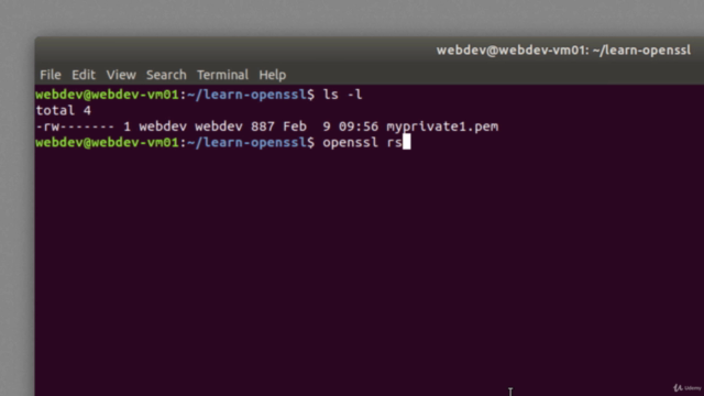 Encryption for Beginners with OpenSSL – Screenshot 1