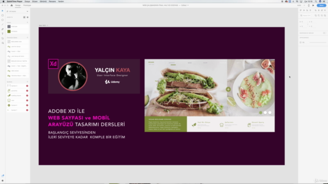 Adobe XD ile Temelden Web ve Mobil Arayüz Tasarımı Eğitimi – Screenshot 1