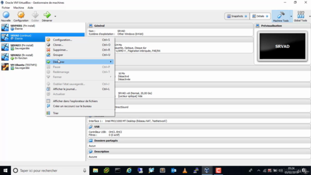 Administrer Active Directory sous Windows Server 2016 – Screenshot 4
