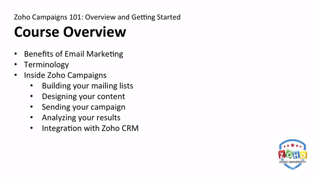 Zoho Campaigns: Creating and Sending Your First Campaign – Screenshot 4