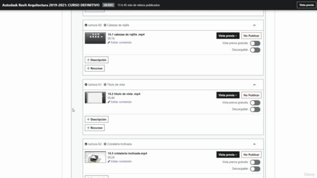 Autodesk REVIT Arquitectura CURSO DEFINITIVO – Screenshot 3