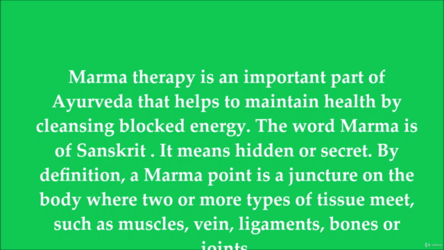 Ayurveda Secret Marma Therapy Massage/Self Healing Course – Screenshot 1