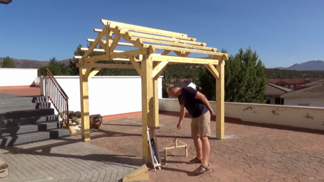 CURSO de carpintería de armar, fabrica tu casa de madera – Screenshot 3