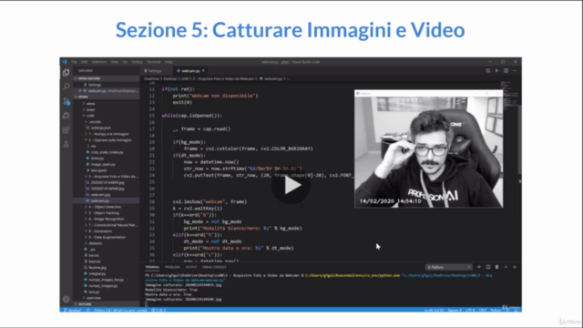 Computer Vision con Python e OpenCV: il Corso Completo – Screenshot 3