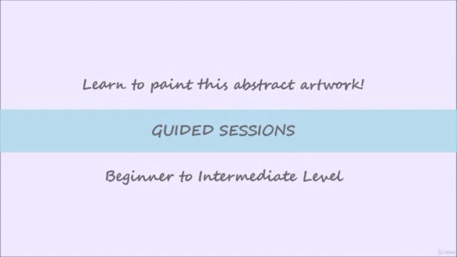 Learn to Paint This Textured Abstract Art Painting – Screenshot 3