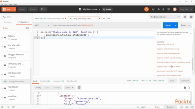 API Testing with Postman – Screenshot 3