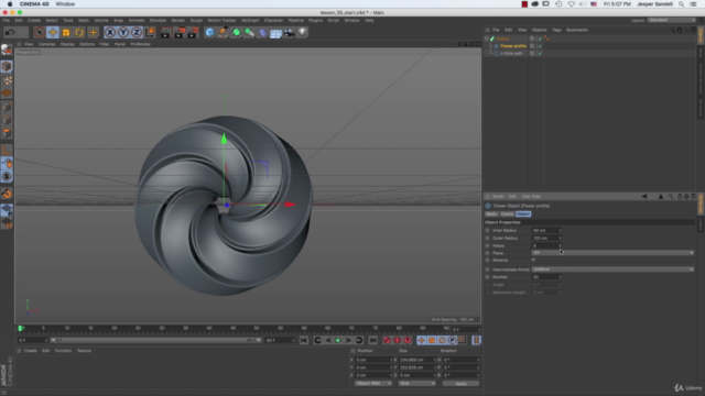 Learn Cinema 4D - Create Abstract 3D Design Elements – Screenshot 3