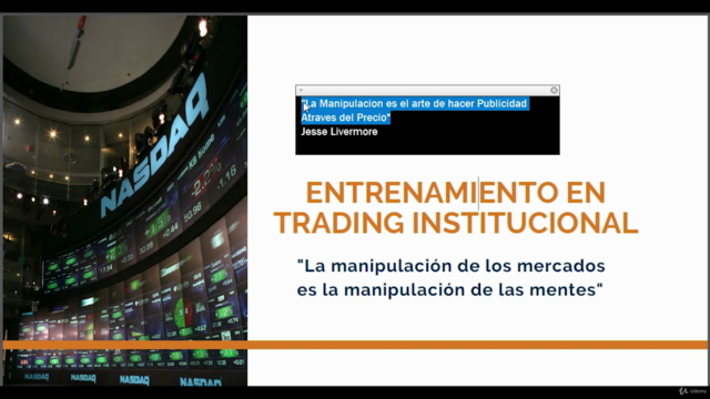 Aprende Trading Institucional (Patrones y OrderFlow) – Screenshot 1