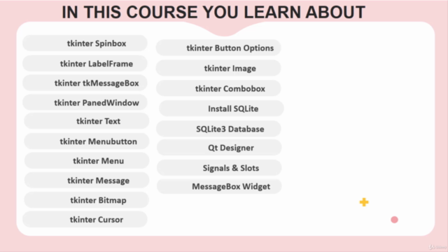 Learn Ultimate Python-3 GUI Course With Tkinter,Qt and PyGTK – Screenshot 4