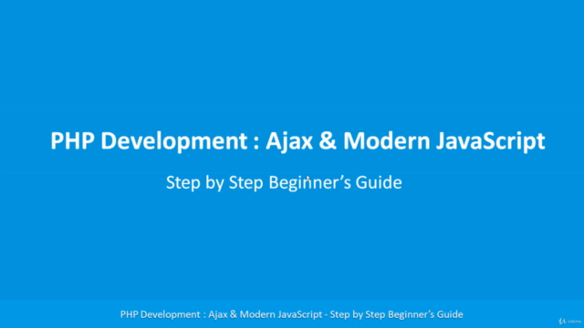 Php mysql Development with Ajax & Modern JavaScript ES6 - Screenshot_01