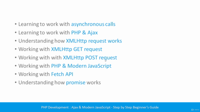 Php mysql Development with Ajax & Modern JavaScript ES6 - Screenshot_03