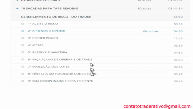 Primeiros Passos - Tape reading -Leitura do Fluxo de ordens – Screenshot 2