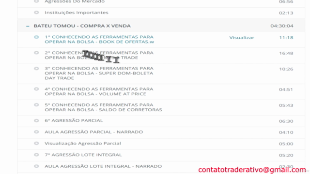 Primeiros Passos - Tape reading -Leitura do Fluxo de ordens – Screenshot 3