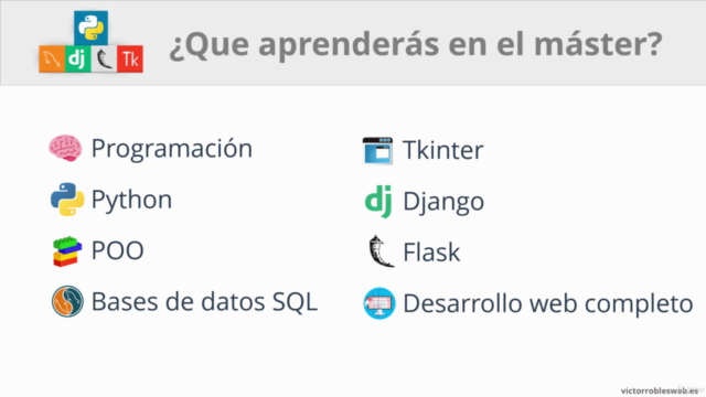 Master en Python: Aprender Python 3, Django, Flask y Tkinter – Screenshot 2