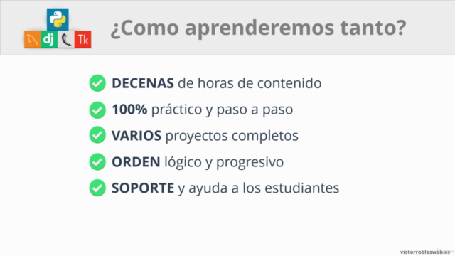 Master en Python: Aprender Python 3, Django, Flask y Tkinter – Screenshot 3