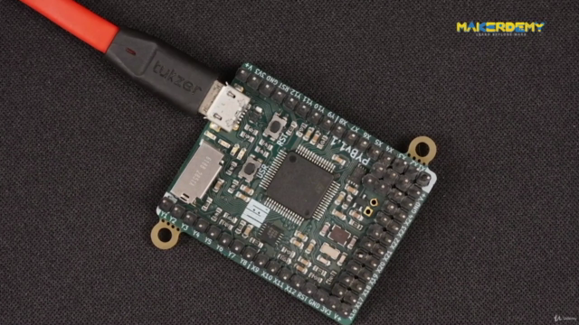 Introduction to MicroPython using the Pyboard – Screenshot 3