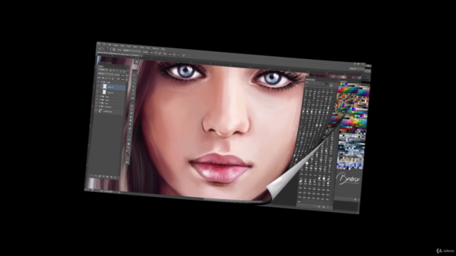 Portrait Drawing in Adobe Photoshop – Screenshot 4