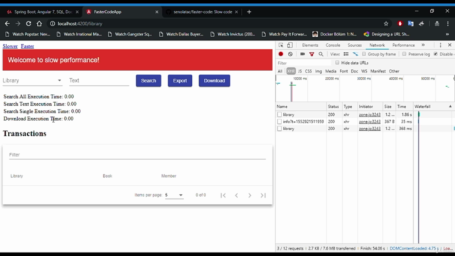Spring Boot, Angular 7, SQL, Docker Faster Performance Code – Screenshot 2