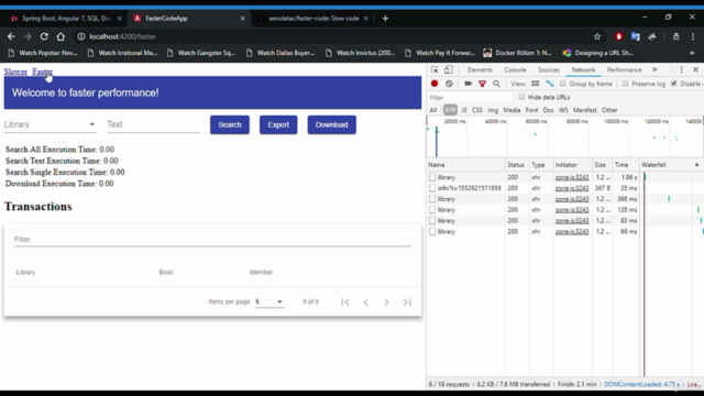 Spring Boot, Angular 7, SQL, Docker Faster Performance Code – Screenshot 3