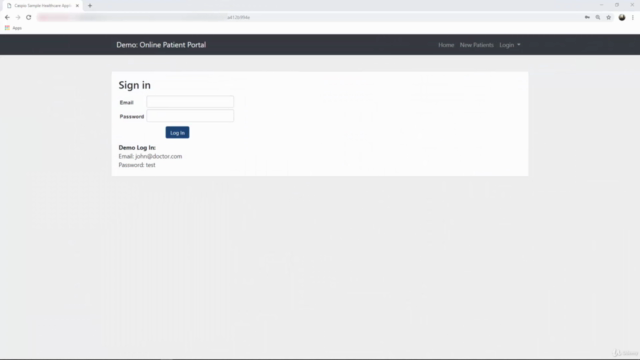 How to Build a Patient Portal Application With Caspio - Screenshot_02