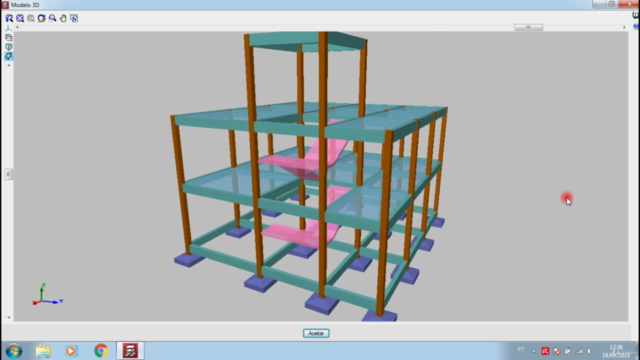 Curso Básico Cypecad - Projeto Estrutural de 2 Pavimentos – Screenshot 1