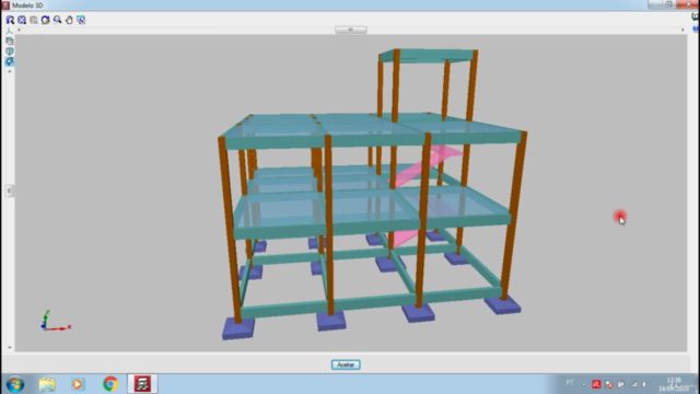 Curso Básico Cypecad - Projeto Estrutural de 2 Pavimentos – Screenshot 2
