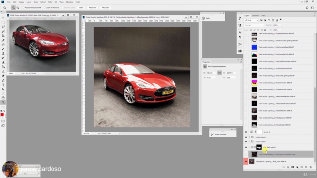 3ds Max + VRay : Automotive Studio Lights – Screenshot 1