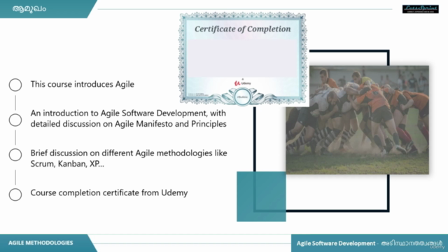 AGILE SOFTWARE DEVELOPMENT - അടിസ്ഥാനതത്വങ്ങൾ, In Malayalam – Screenshot 2