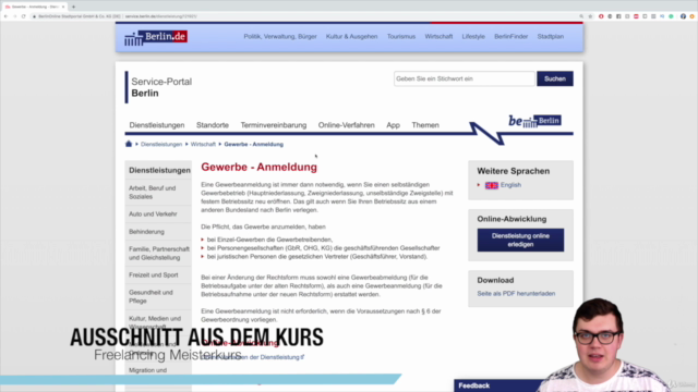 Freelancing Meisterkurs: Verdiene online Geld als Freelancer - Screenshot_01