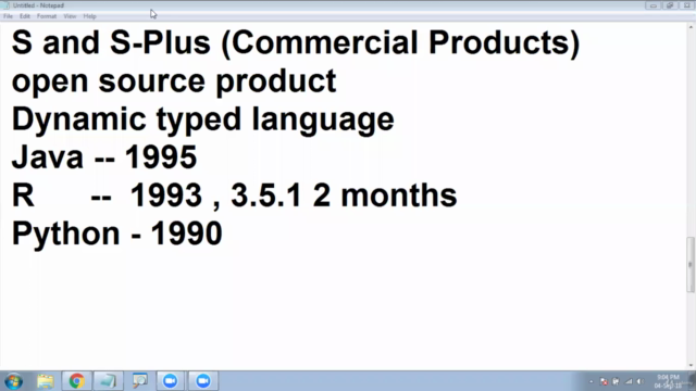 R Programming Language – Screenshot 2