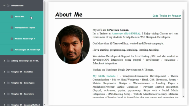 javascript Complete Real time - Essential Course 2022 – Screenshot 1