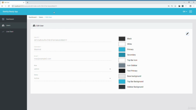 React TypeScript Course – Start Up Ready Application – Screenshot 2