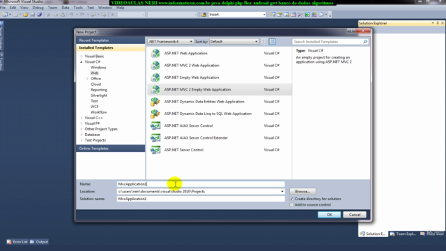 ASP . NET MVC 3 razor com c# – Screenshot 2